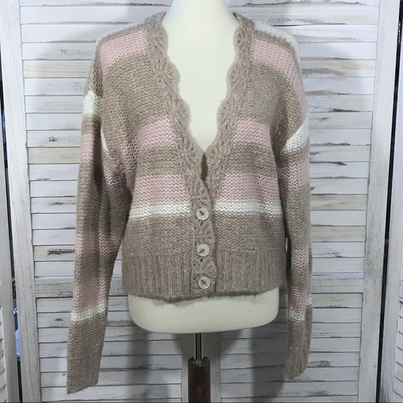 2X HP! Free People Fine Time Cardigan - Picture 5 of 9